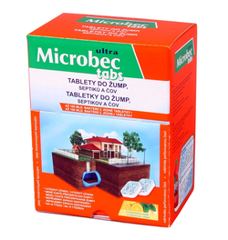 BROS Tablety MICROBEC TABS do žump, septiků a ČOV 16x20g