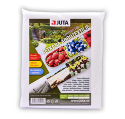 Juta Netkaná zakrývací textilie 19g 3,2x5m bílá