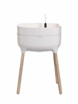 Plastia Vysoká pěstební nádoba Urbalive béžová 50,5 cm 38 cm