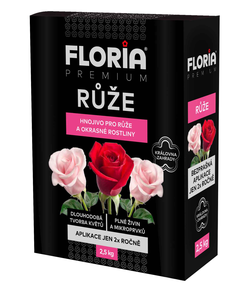 FLORIA PREMIUM Hnojivo pro růže 2,5 kg