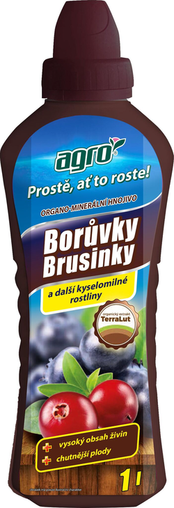 AGRO CS AGRO Organo-minerální kapalné hnojivo na borůvky a brusinky 1 l