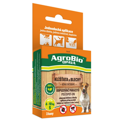 AgroBio ATAK Ektosol SpotOn - Odpuzovač parazitů psů balení S
