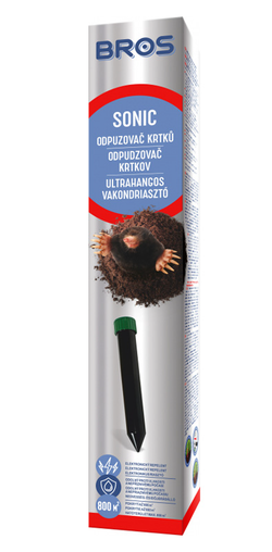 Odpuzovač BROS SONIC proti krtkům