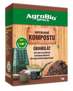 AgroBio Kouzlo Přírody Urychlovač kompostu granulát- 1kg