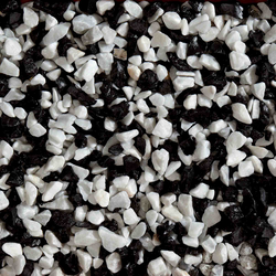 Granulati Zandobbio Okrasné kameny Panda drť 8-12mm 25 kg