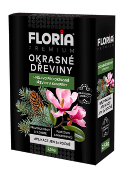 FLORIA PREMIUM Hnojivo pro okrasné dřeviny a konifery 2,5 kg