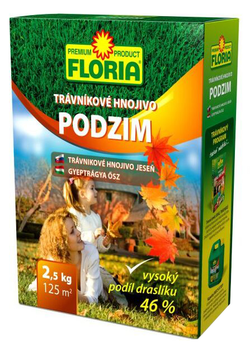 AGRO CS FLORIA Podzimní trávníkové hnojivo 2,5 kg