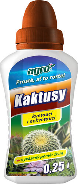 AGRO CS AGRO kapalné hnojivo pro kaktusy 0,25 l