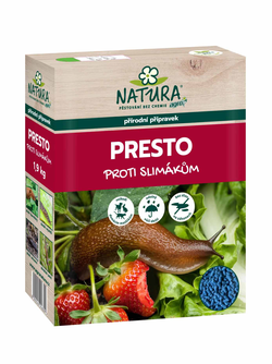 NATURA PRESTO přípravek na slimáky a plže 1,9 kg