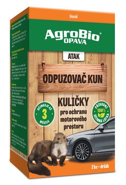 AgroBio ATAK - Kuličky proti kunám 2 ks