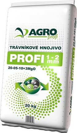 DCA Profi trávníkové hnojivo 20kg 20-8-8+3MgO+10SO3