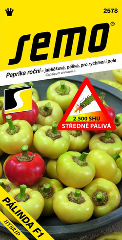 SEMO Paprika PÁLINDA F1 - středně pálivá