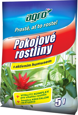 AGRO CS AGRO substrát pro pokojové rostliny 5 l