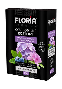 FLORIA PREMIUM Hnojivo pro kyselomilné rostliny 2,5 kg