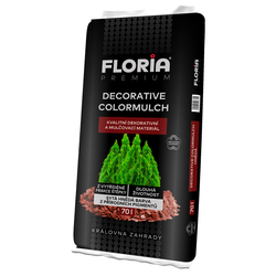 AGRO CS FLORIA Decor. ColorMulch hnědá 70 l