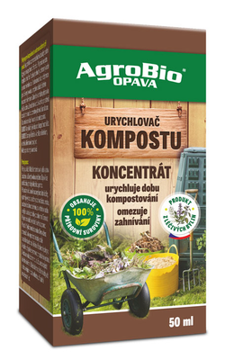 AgroBio Urychlovač kompostu- koncentrát 50 ml