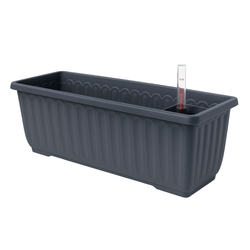 Plastia Samozavlažovací truhlík FLORIA SIESTA 60 cm - Antracit