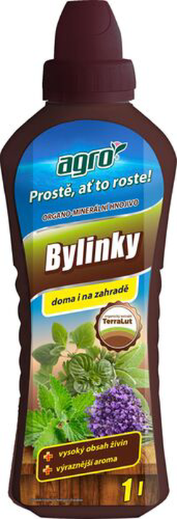 AGRO CS AGRO Organo-minerální kapalné hnojivo na bylinky 1 l
