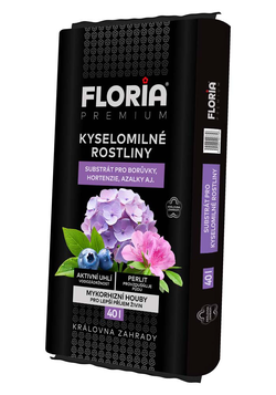FLORIA PREMIUM Substrát pro kyselomilné rostliny 40 l