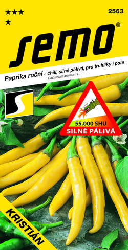 SEMO Paprika KRISTIÁN chili žlutá